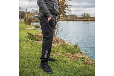 Preston Black Joggers Trousers