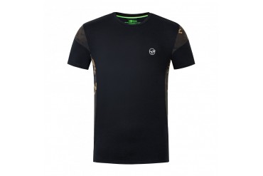 Korda Cut Tee Black T Shirt