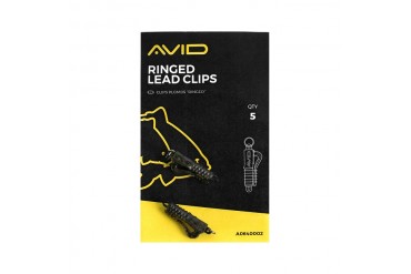 Avid Carp Ringed Lead Clips