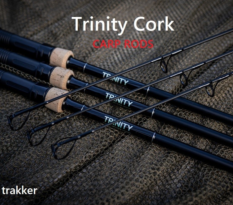 Trakker Trinity Cork Carp Rods